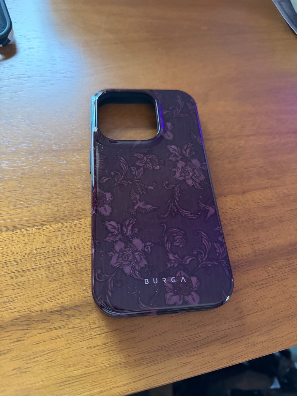 Burga floral iPhone 14 pro Case